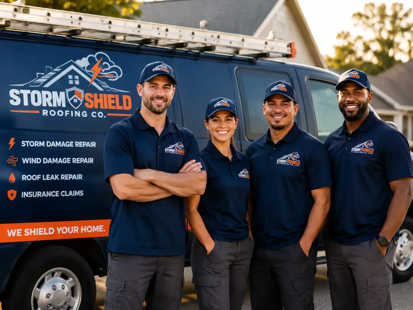 Storm Damage Roof Repair company in Burbank, WA