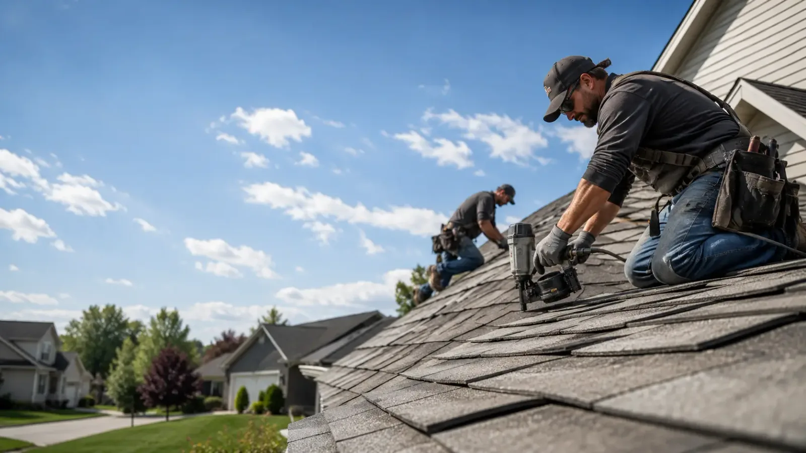 Storm Damage Roof Repair in Burbank, WA near me